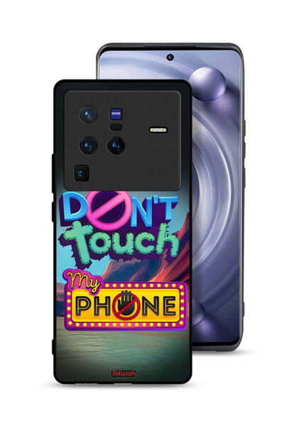 Tolwak Vivo X80 Pro Protective Case Cover Do Not Touch My Phone