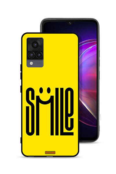 Tolwak Vivo V21 Protective Case Cover Smile Art
