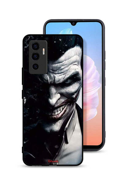 Tolwak غطاء حماية Vivo V23e بتصميم نصف وجه الجوكر