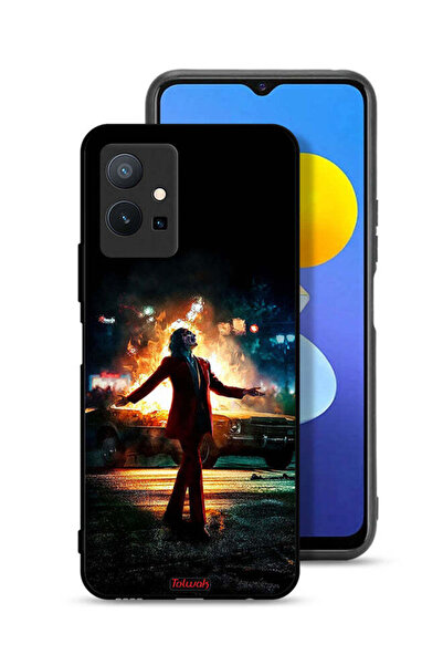 Tolwak Vivo Y75 5G Protective Case Cover Joker Happy Mode