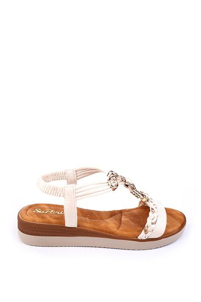 Papuçsepeti Shoe Basket 361 Women's Daily Anatomical Comfortable Sole Sandals