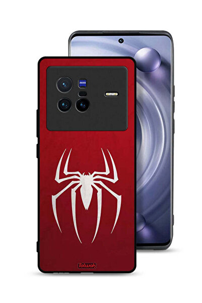 Tolwak Vivo X80 Protective Case Cover Spider Icon