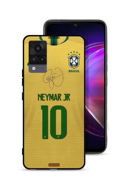 Tolwak غطاء حماية لهاتف Vivo V21 بتصميم نيمار جونيور 10