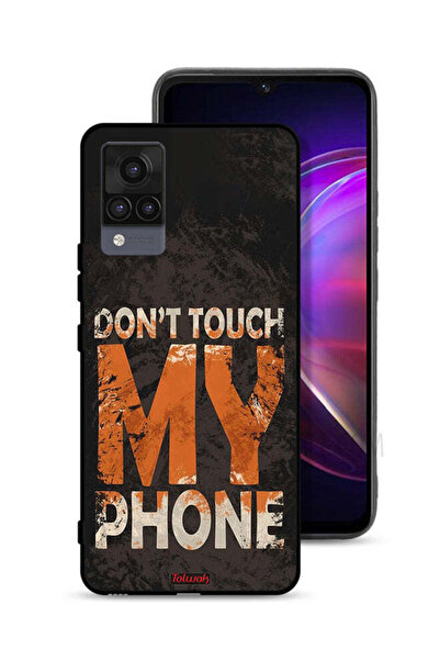 Tolwak Vivo V21 Protective Case Cover Do Not Touch My Phone