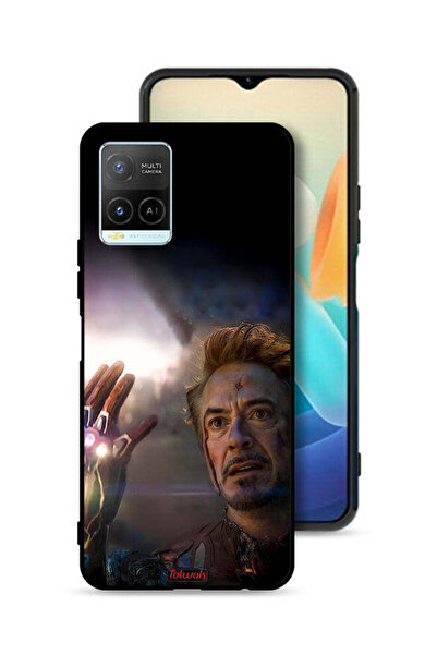 Tolwak غطاء حماية لهاتف Vivo Y33s 4G بتصميم "أنا الرجل الحديدي"