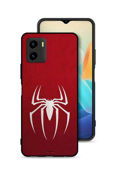 Tolwak Vivo Y15s Protective Case Cover Spider Icon
