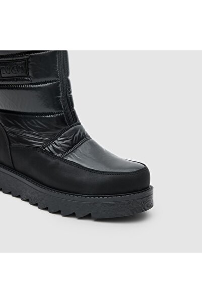 TOGO Siyah - Siyah Parlak Kadın Kar Botu [051813]