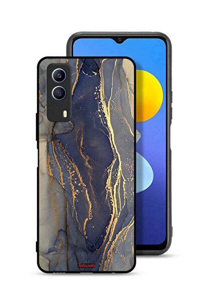 Tolwak غطاء حماية لهاتف Vivo T1x بنمط رخامي لامع