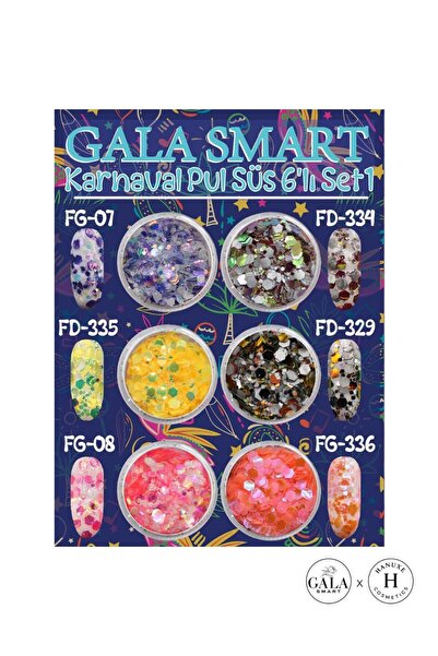 gala smart SİM SÜS SET 6LI
