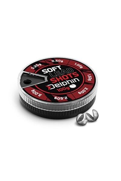 DELPHİN Greutăți de echilibrare Delphin SOFT line (Red Box), 100g, 0.25-3.0g