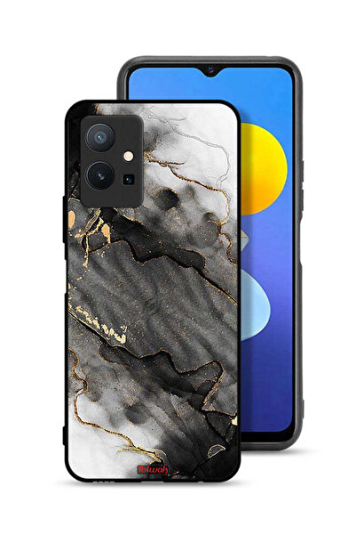 Tolwak غطاء حماية لهاتف Vivo Y75 5G بلون رخامي لامع