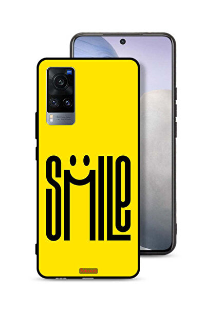 Tolwak Vivo X60 Protective Case Cover Smile Art