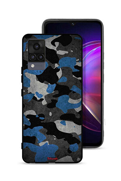 Tolwak Vivo V21 Protective Case Cover Camouflage Pattern