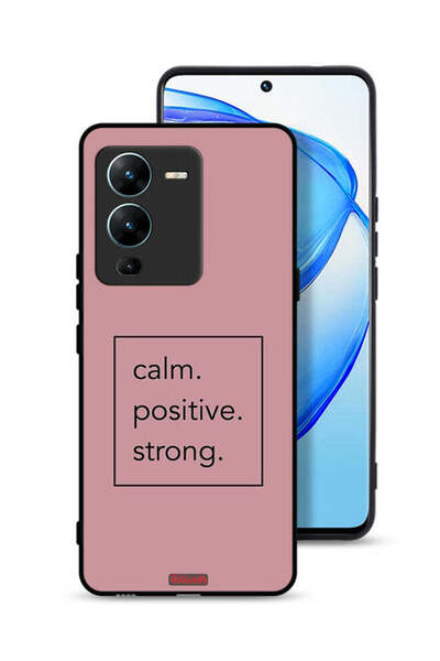 Tolwak غطاء حماية لهاتف Vivo V25 Pro 5G، هادئ وإيجابي وقوي