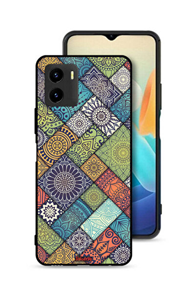 Tolwak غطاء حماية لهاتف Vivo Y15s بنمط ماندالا