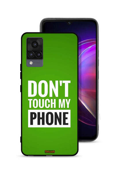 Tolwak Vivo V21 Protective Case Cover Do Not Touch My Phone