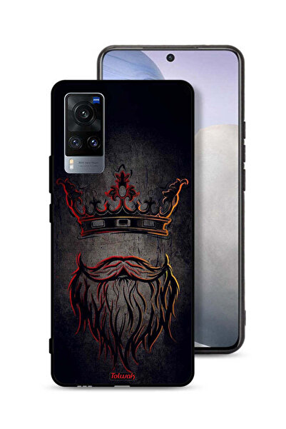 Tolwak Vivo X60 Protective Case Cover King Artwork