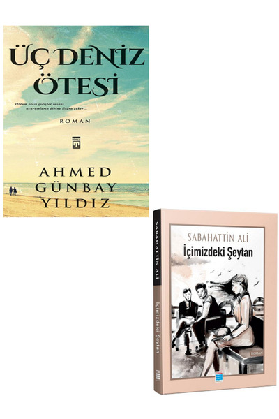 Evrensel İletişim Yayınları Three Across the Sea + Universal the Devil Within Us / 2 Book Set