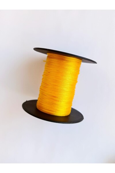 Eskişehir hobi sanat 0.5 mm 50 Meters Rosary Thread Pastel Yellow Color