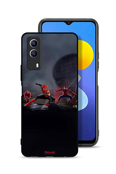 Tolwak Vivo T1x Protective Case Cover Three Spiders