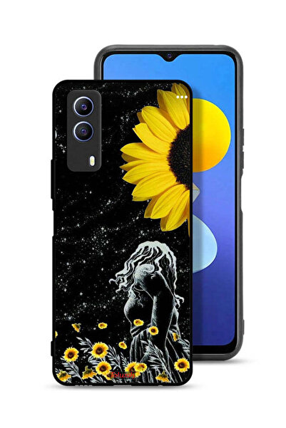Tolwak Vivo T1x Protective Case Cover Girl Look At Moon Art
