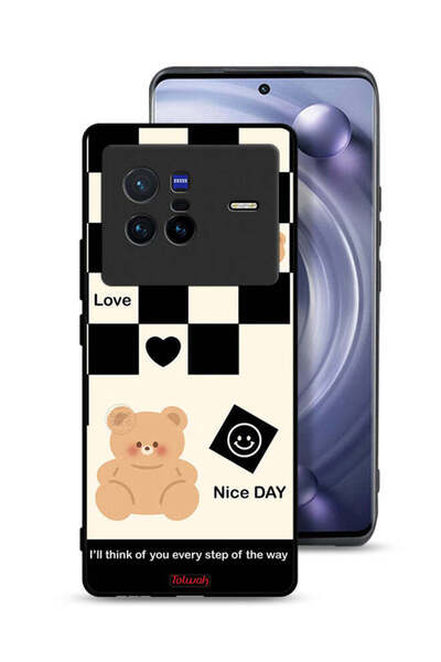 Tolwak غطاء حماية لهاتف Vivo X80 سأفكر فيك في كل خطوة على الطريق