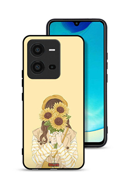 Tolwak غطاء حماية لهاتف Vivo V25 5G بنقشة عباد الشمس