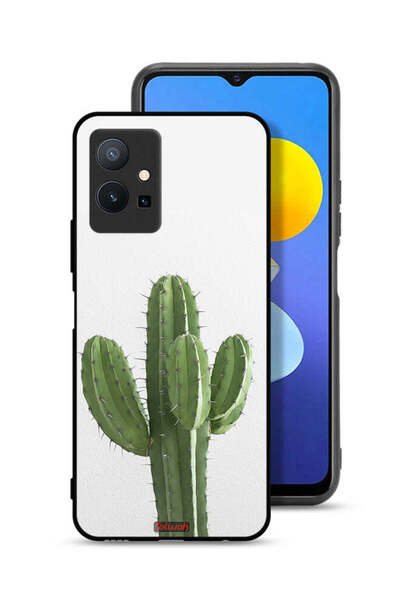 Tolwak غطاء حماية لهاتف Vivo Y75 5G بنقشة نبات الصبار