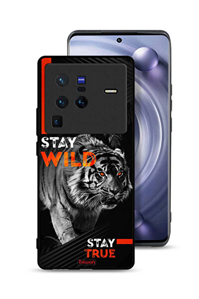Tolwak غطاء حماية Vivo X80 Pro - Stay Wild Stay True