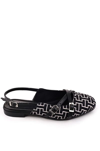 Papuçsepeti Shoe Basket 4778 Comfortable Sole Women's Ballerina Shoes