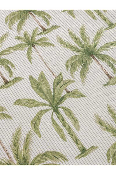 LC Waikiki Tree Printed Single Duvet Cover Set