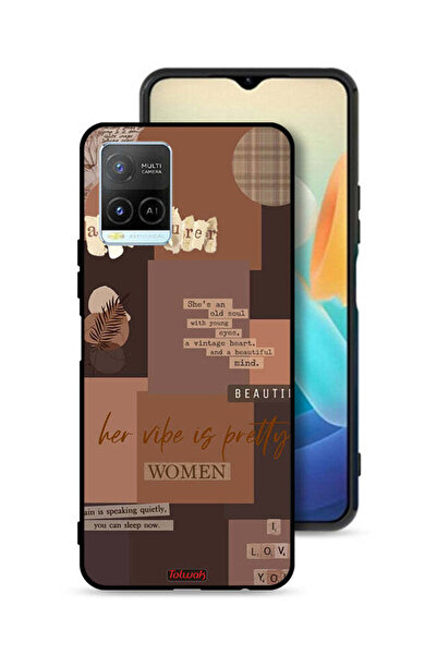 Tolwak غطاء حماية لهاتف Vivo Y33s 4G Adventurer للنساء