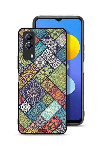 Tolwak غطاء حماية لهاتف Vivo T1x بنمط ماندالا