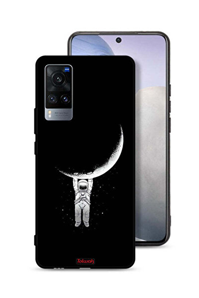 Tolwak غطاء حماية لهاتف Vivo X60 معلق على سطح القمر