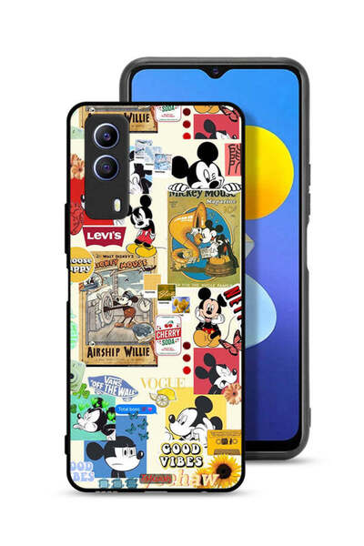 Tolwak Vivo T1x Protective Case Cover Chose Happy And Stickers