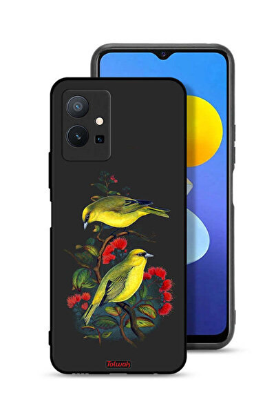 Tolwak غطاء حماية لهاتف Vivo T1 5G بنقشة طيور