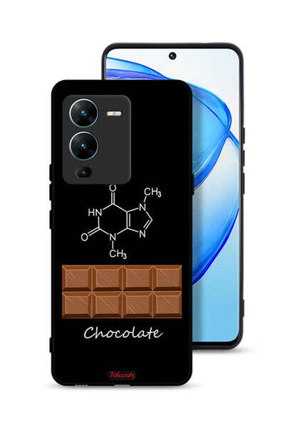 Tolwak غطاء حماية لهاتف Vivo V25 Pro 5G بلون الشوكولاتة