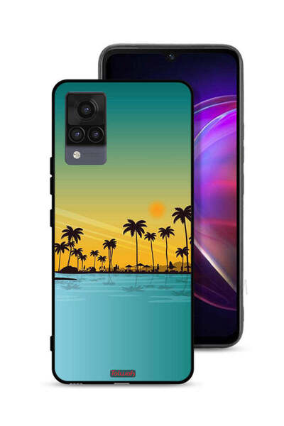 Tolwak Vivo V21 Protective Case Cover Scenery Abstract Art