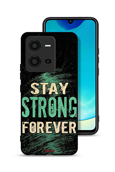 Tolwak Vivo V25 5G Protective Case Cover Stay Strong Forever