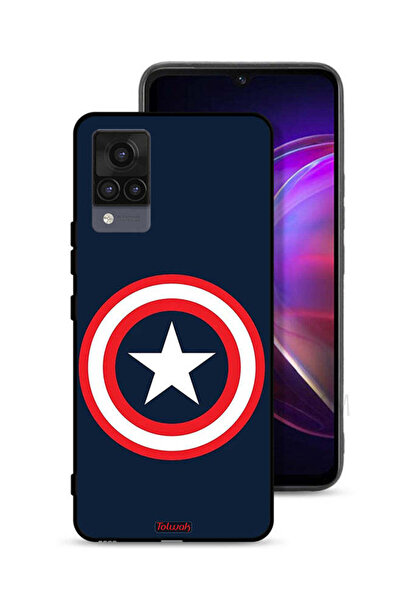 Tolwak غطاء حماية فيفو V21 كابتن أمريكا