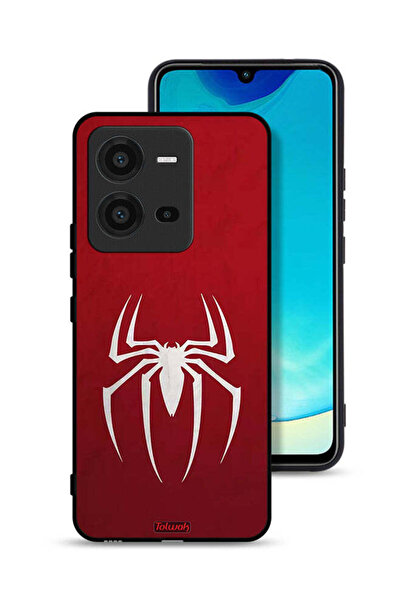 Tolwak Vivo V25 5G Protective Case Cover Spider Icon