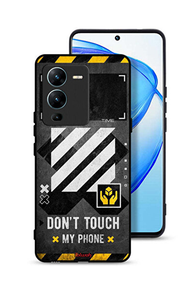 Tolwak Vivo V25 Pro 5G Protective Case Cover Do Not Touch My Phone
