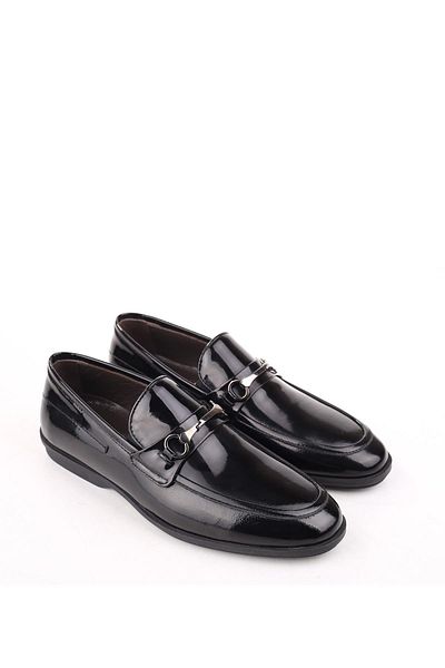 MONTANA 311 Men's Genuine Leather Daily Patent Leather Ballerina Shoes