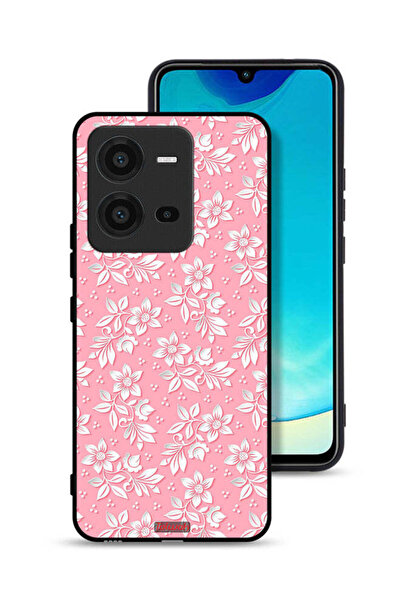 Tolwak غطاء حماية لهاتف Vivo V25 5G بنمط خلفية زهور