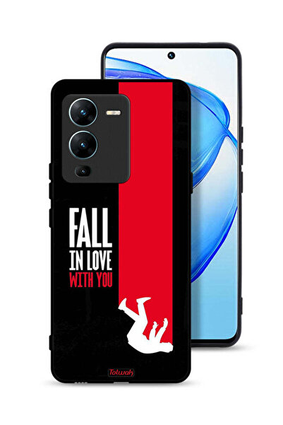 Tolwak غطاء حماية فيفو V25 برو 5G - الوقوع في حبك