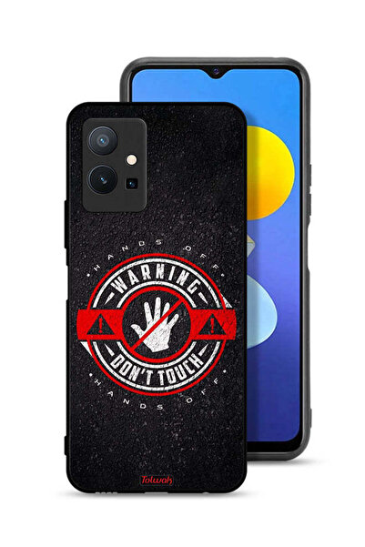 Tolwak Vivo T1 5G Protective Case Cover Warning Do Not Touch