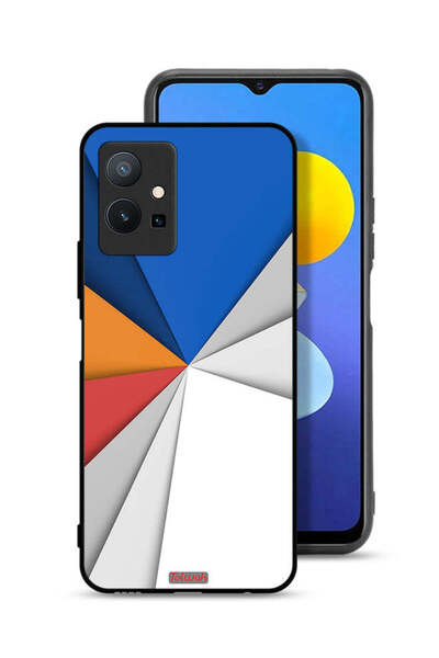 Tolwak غطاء حماية لهاتف Vivo T1 5G مصنوع من مادة مطابقة للفن التجريدي