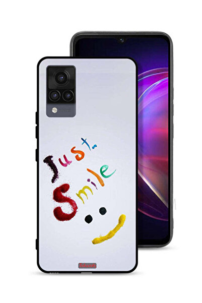 Tolwak غطاء حماية لهاتف Vivo V21 - ابتسم فقط