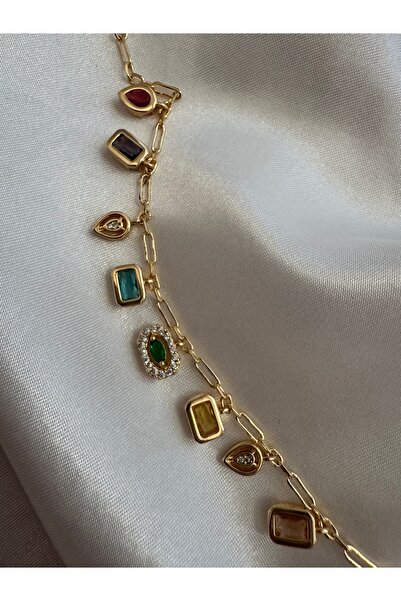 Petra Jeweils سوار من الأحجار الكريمة الملونة من تشارمي