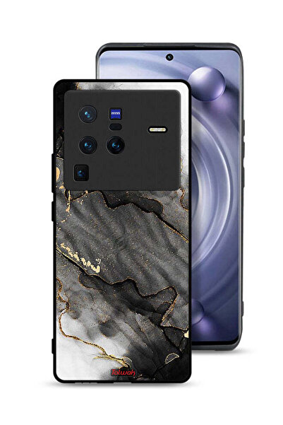 Tolwak غطاء حماية فيفو X80 برو رخامي لامع